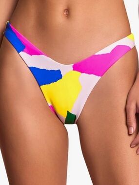 MAAJI Cutouts Splendour High Leg Bikini Bottoms SZ XS NWT